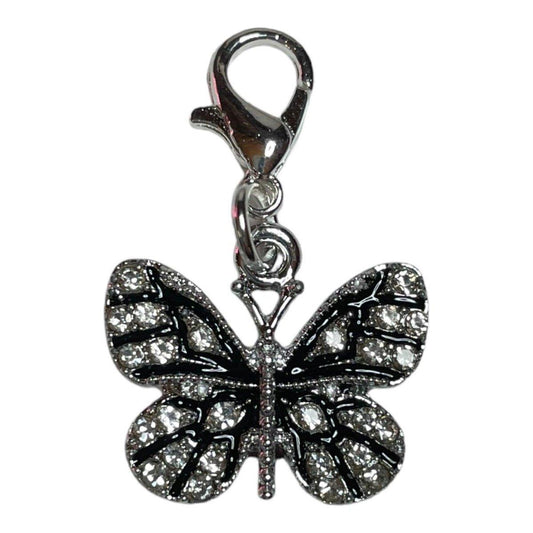 Black and White Butterfly Sparkle - LD Keyfinder