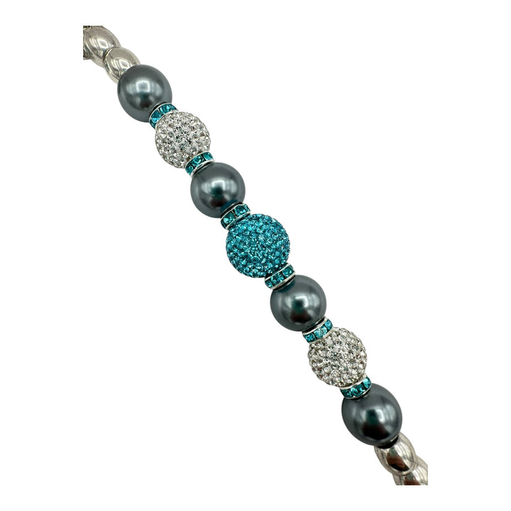Silver Teal Love