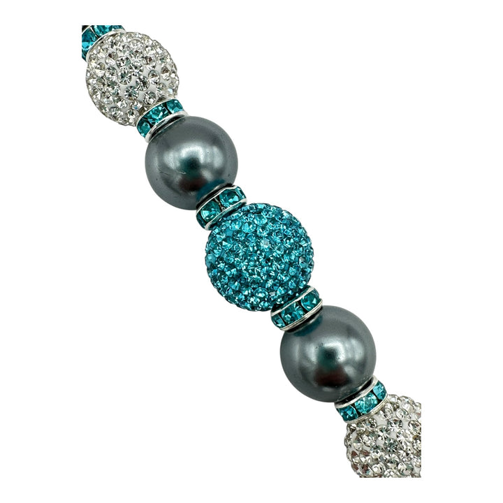 Silver Teal Love