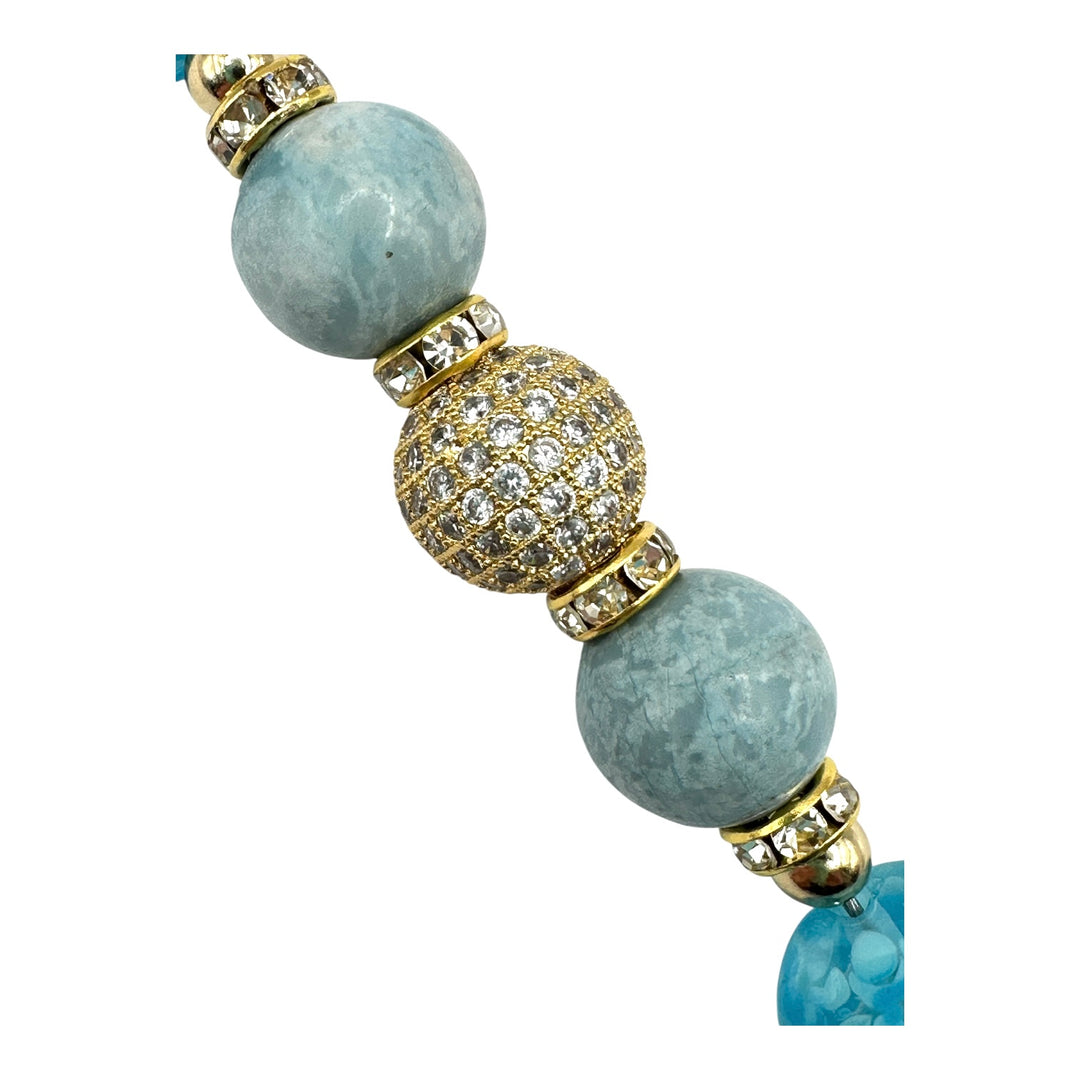 Golden Shades of Blue