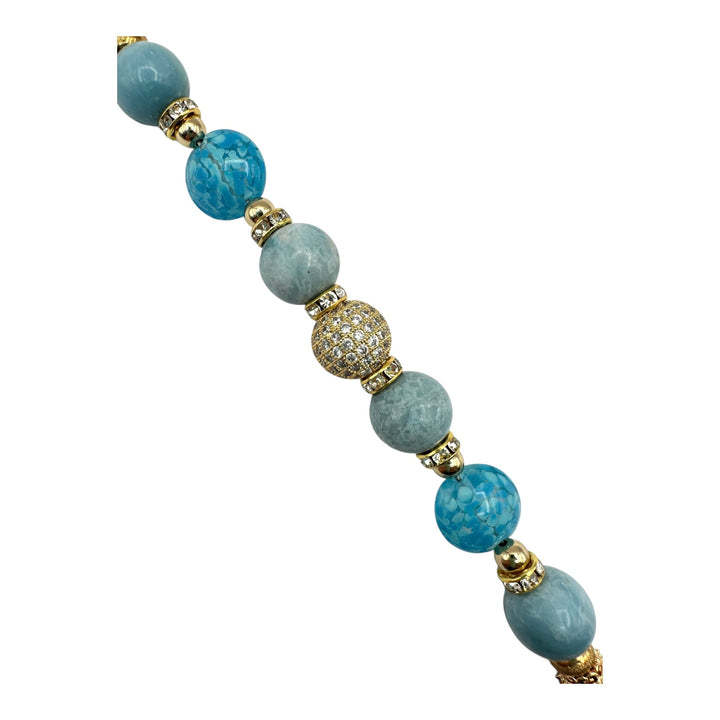 Golden Shades of Blue