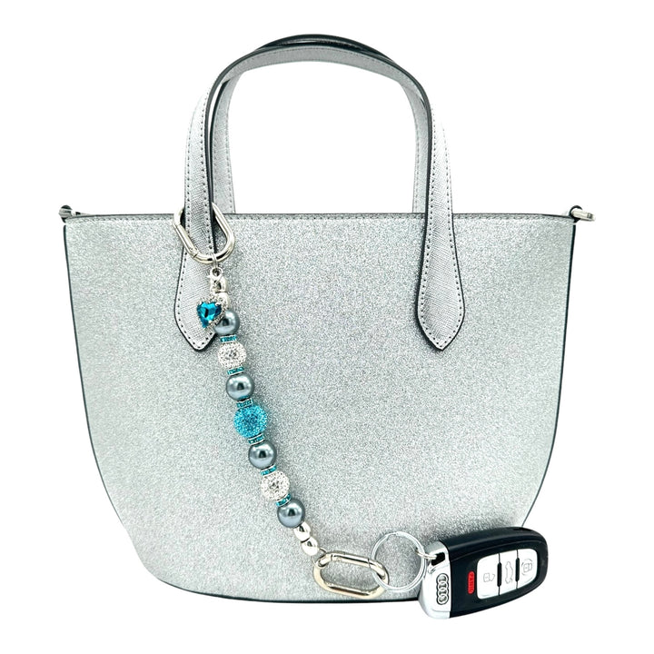 Silver Teal Love