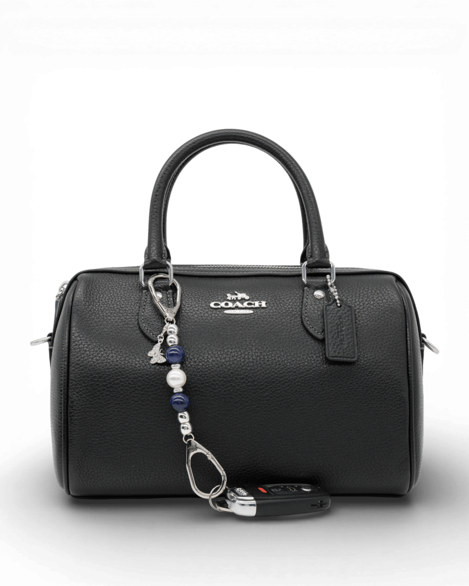 Denim and Pearls - Mini - LD Keyfinder