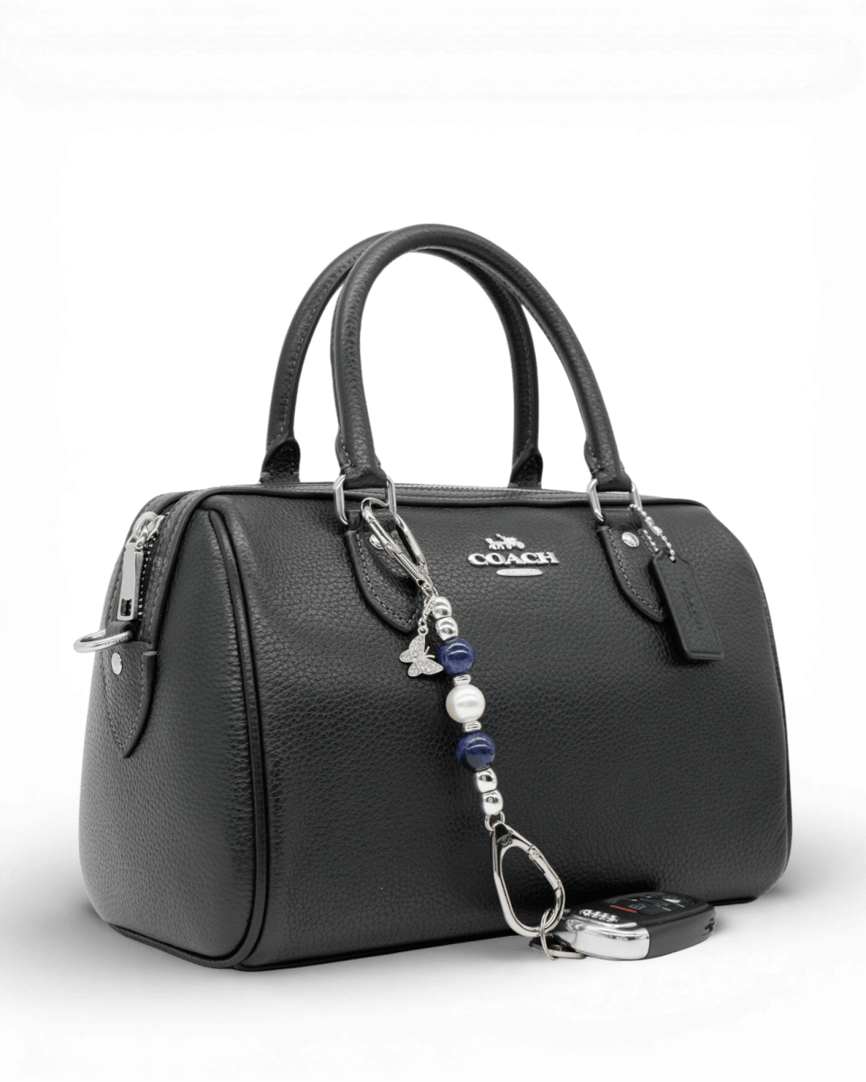 Denim and Pearls - Mini - LD Keyfinder