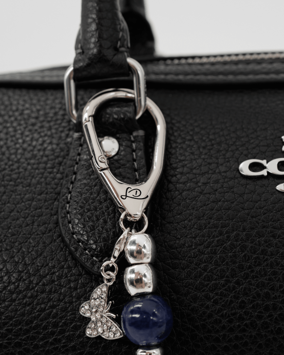 Denim and Pearls - Mini - LD Keyfinder