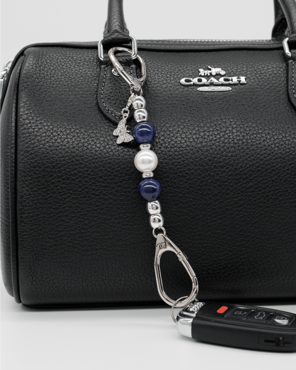 Denim and Pearls - Mini - LD Keyfinder