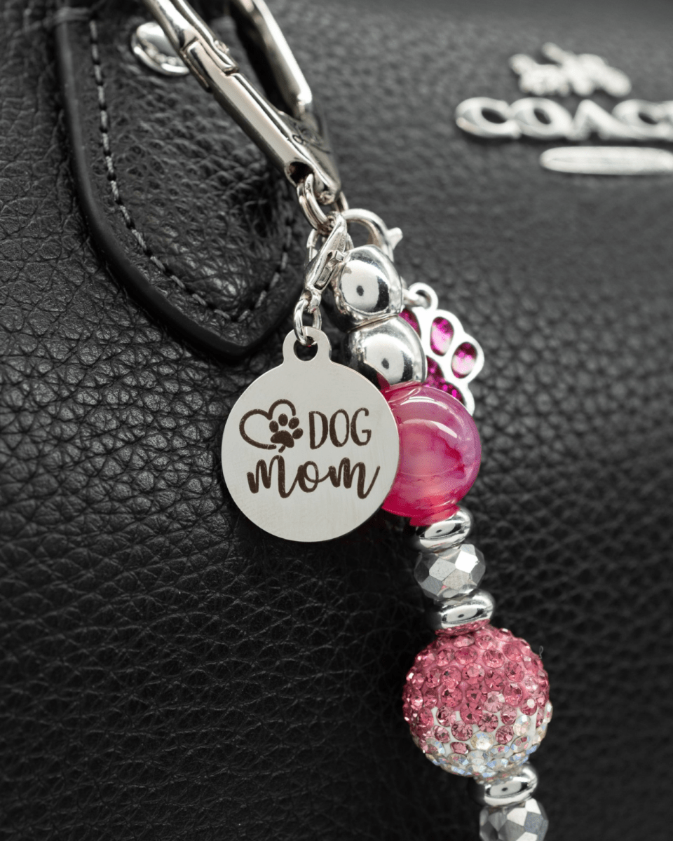 Dog Mom Pink - Mini - LD Keyfinder