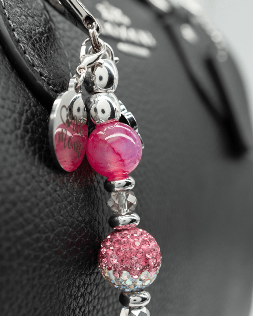 Dog Mom Pink - Mini - LD Keyfinder