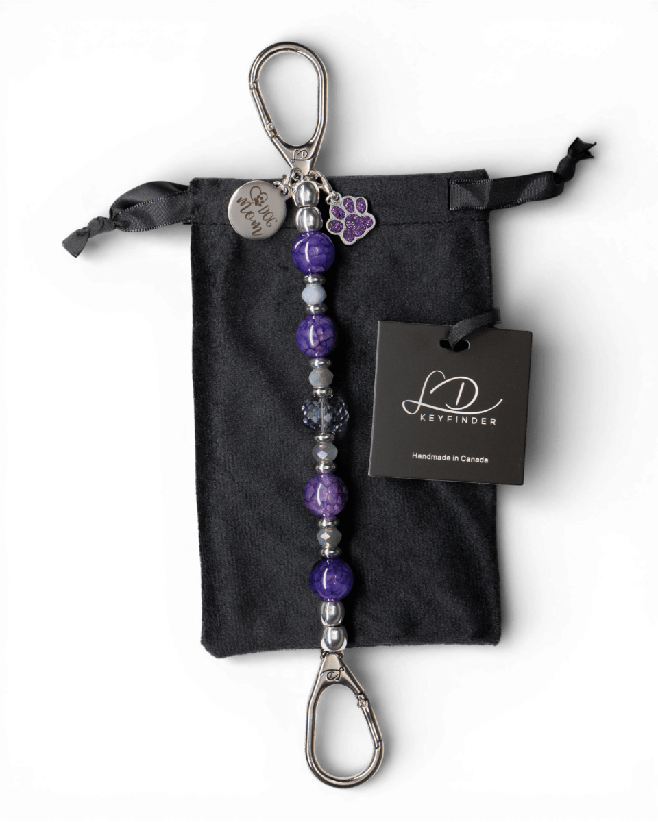 Dog Mom Purple - LD Keyfinder