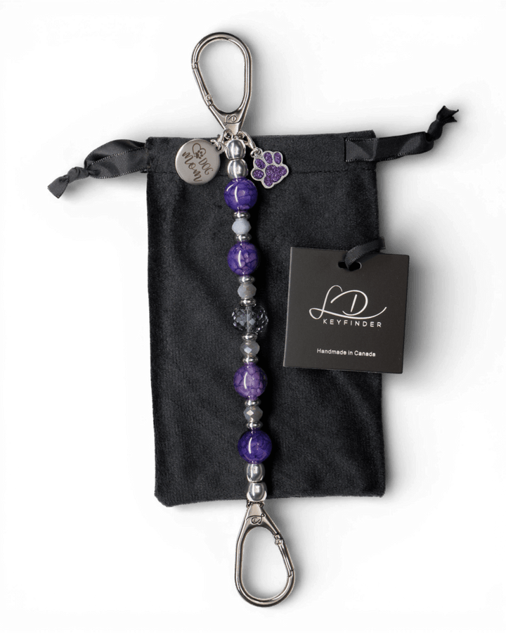 Dog Mom Purple - LD Keyfinder