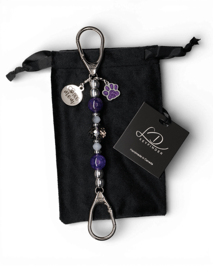 Dog Mom Purple - Mini - LD Keyfinder