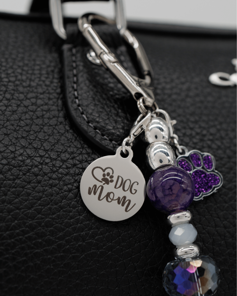 Dog Mom Purple - Mini - LD Keyfinder