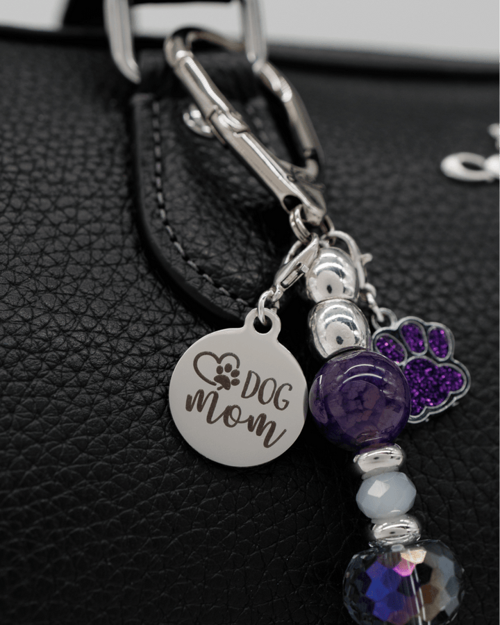 Dog Mom Purple - Mini - LD Keyfinder