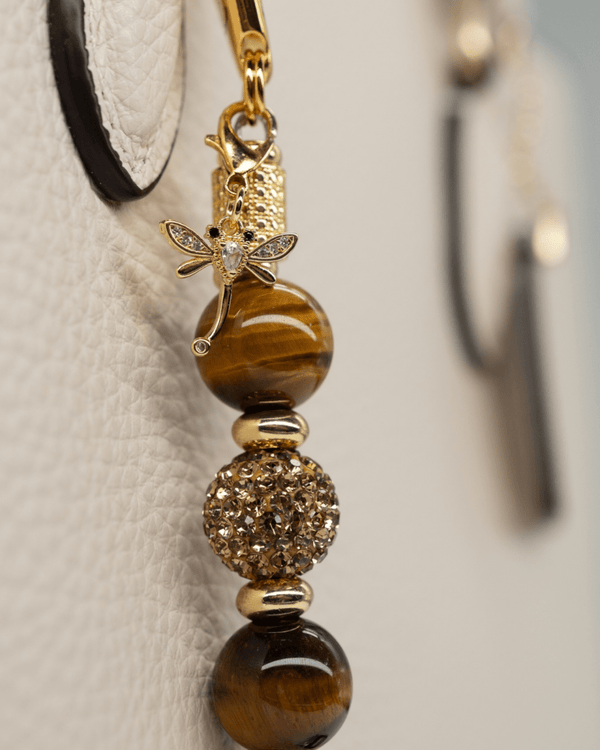 18KT Gold plated micro pavé crystal dragonfly charm & accents