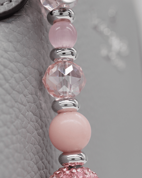 Genuine opal & faceted glass