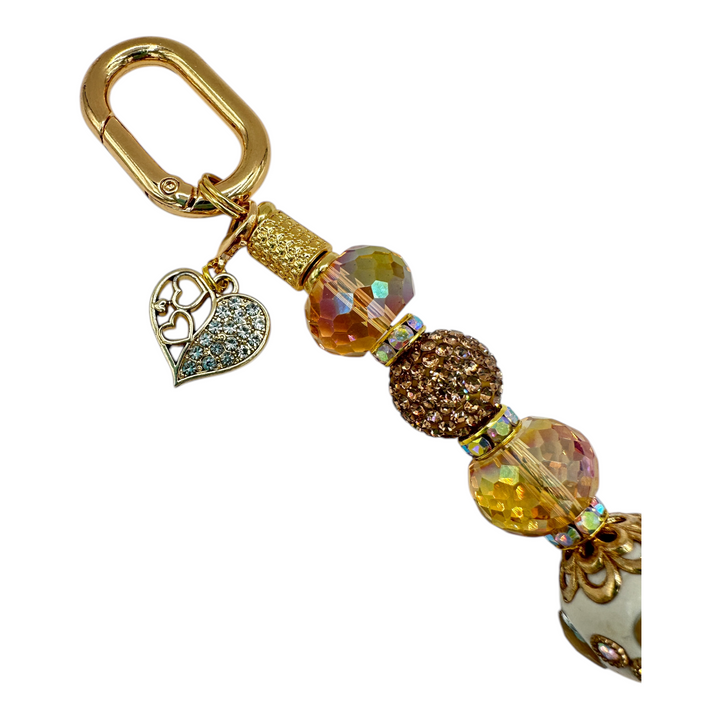 Golden Crystal Heart