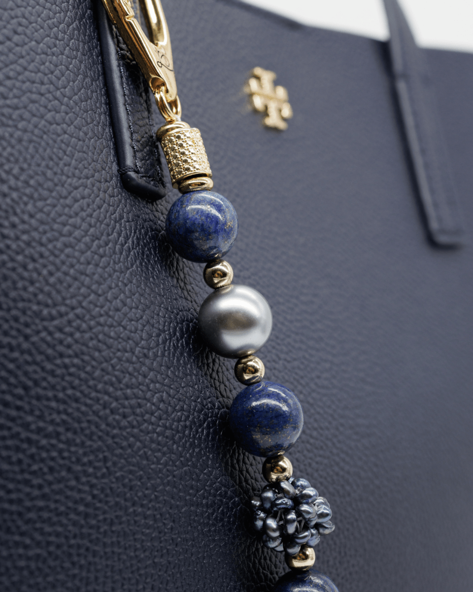 Slate grey pearl glass