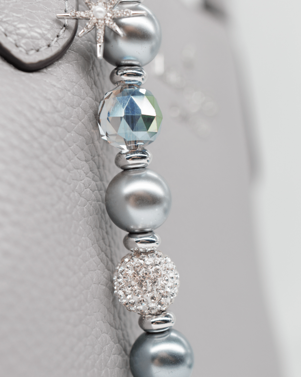 Slate pearl & electroplated glass