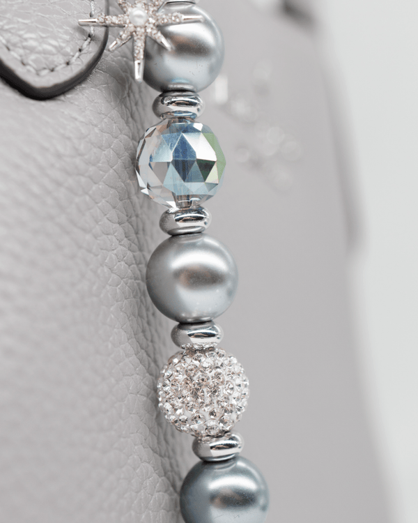 Slate pearl & electroplated glass