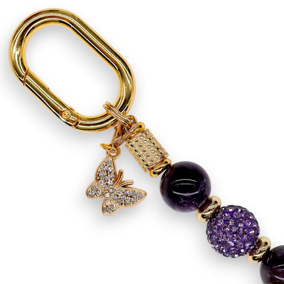 Golden Amethyst - Mini - LD Keyfinder
