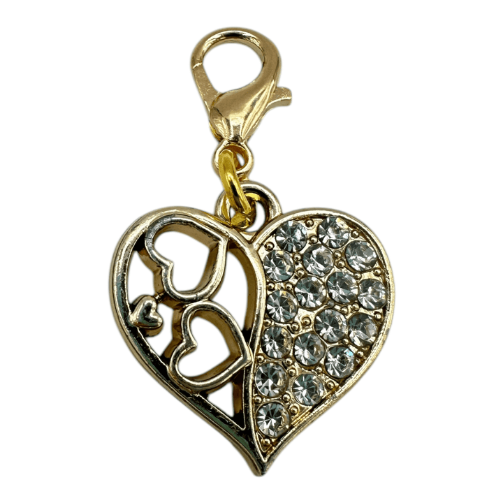 Golden Crystal Heart - LD Keyfinder