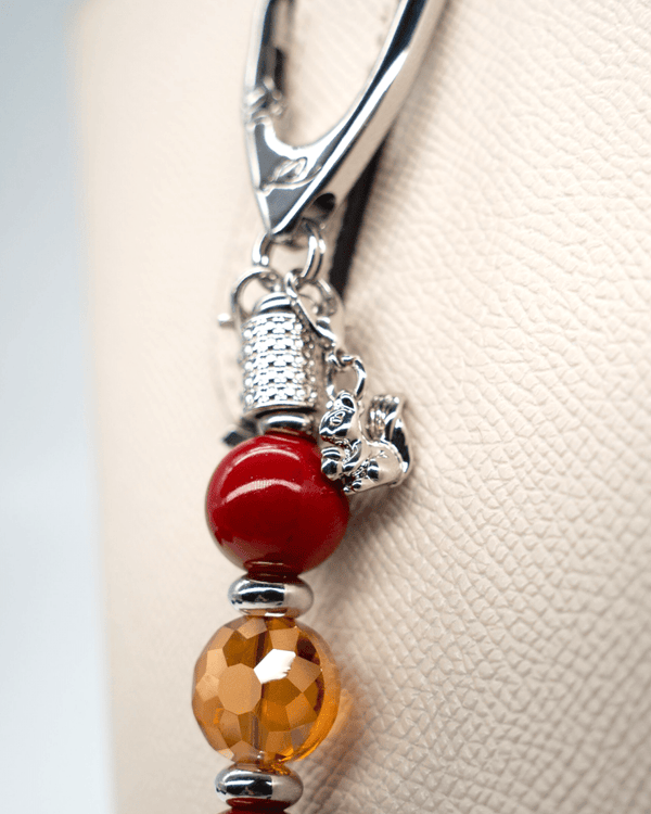 Platinum Plated Squirrel Charm