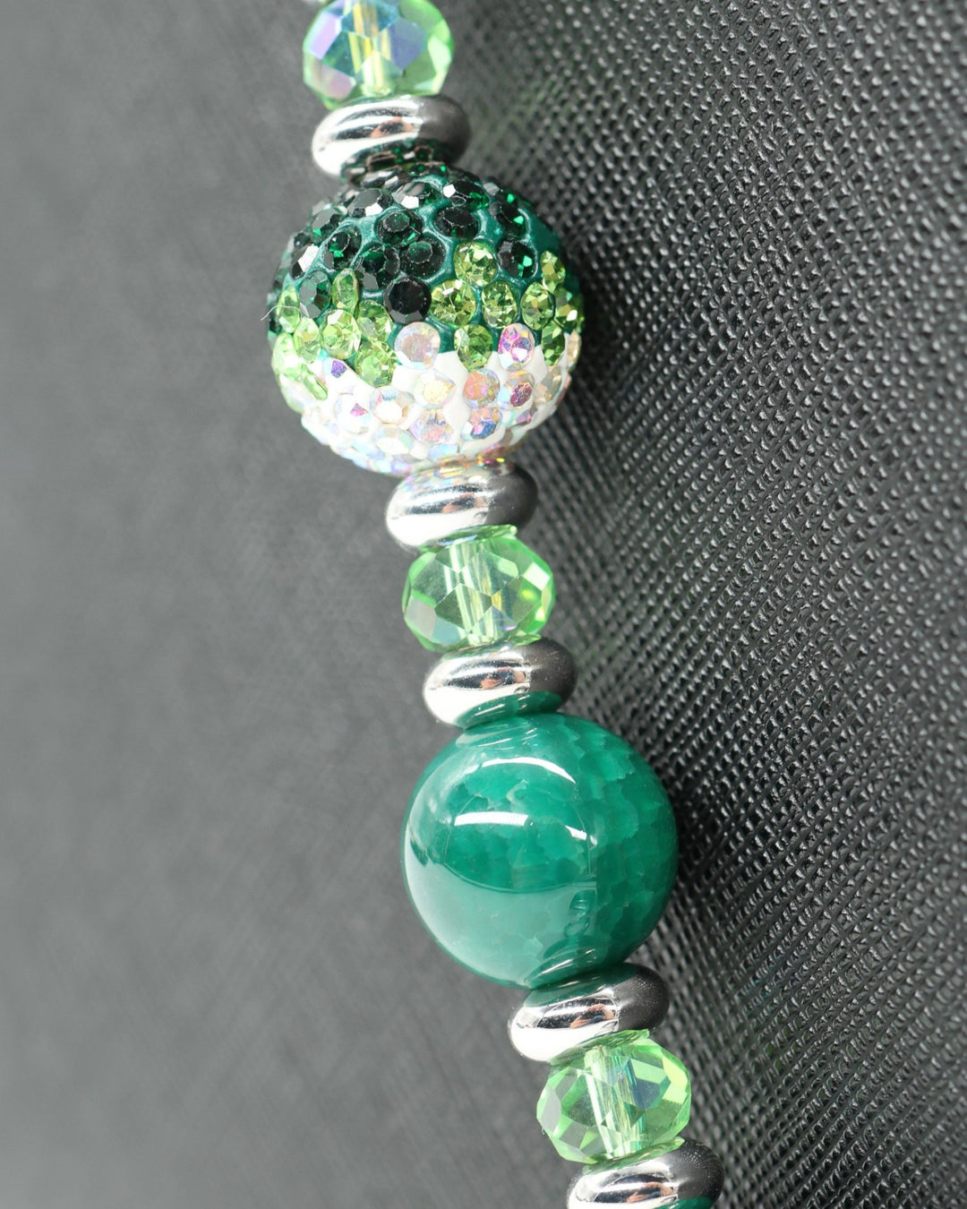 Austrian crystal center bead