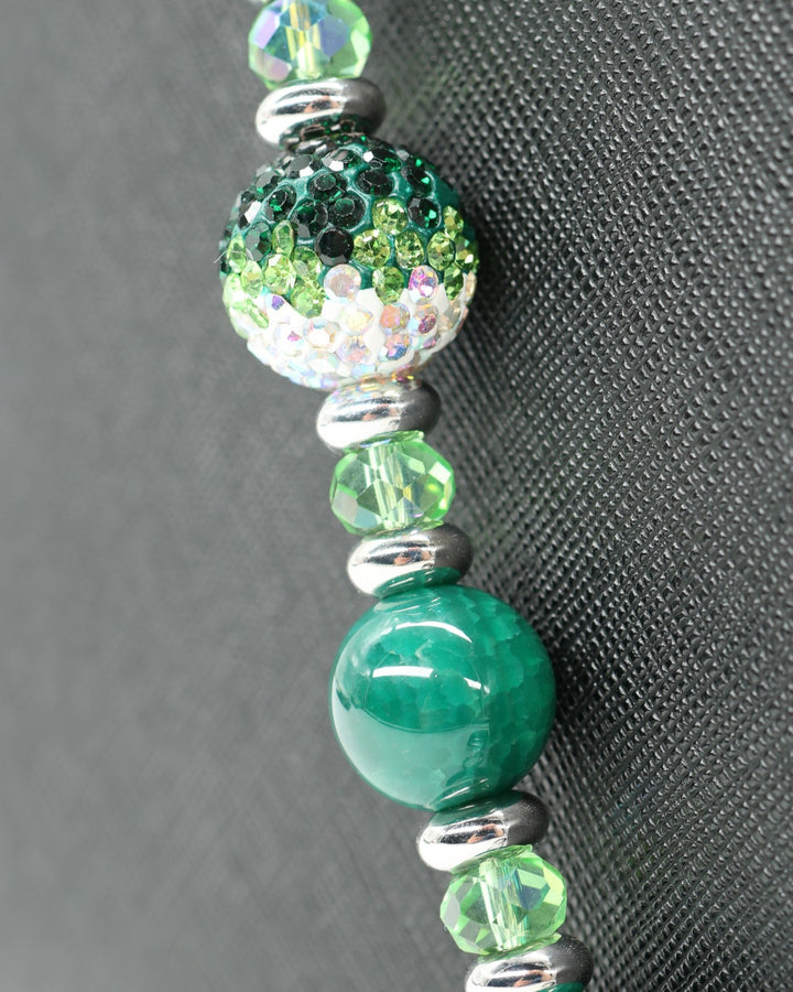 Austrian crystal center bead