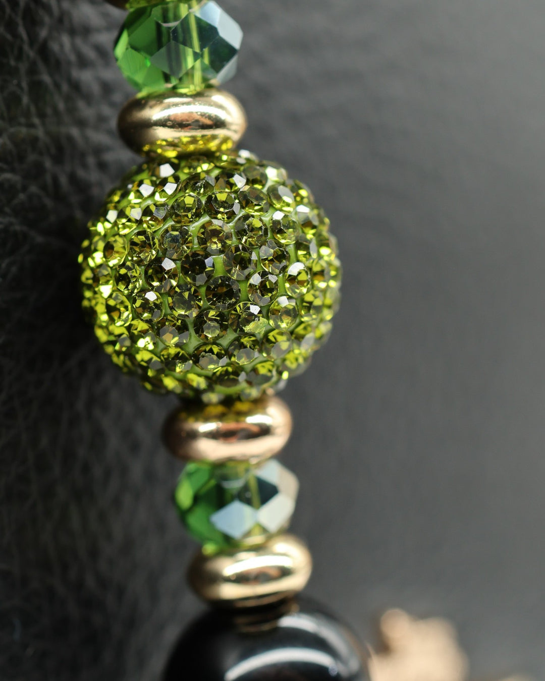 Austrian crystal center bead