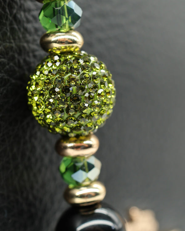 Austrian crystal center bead