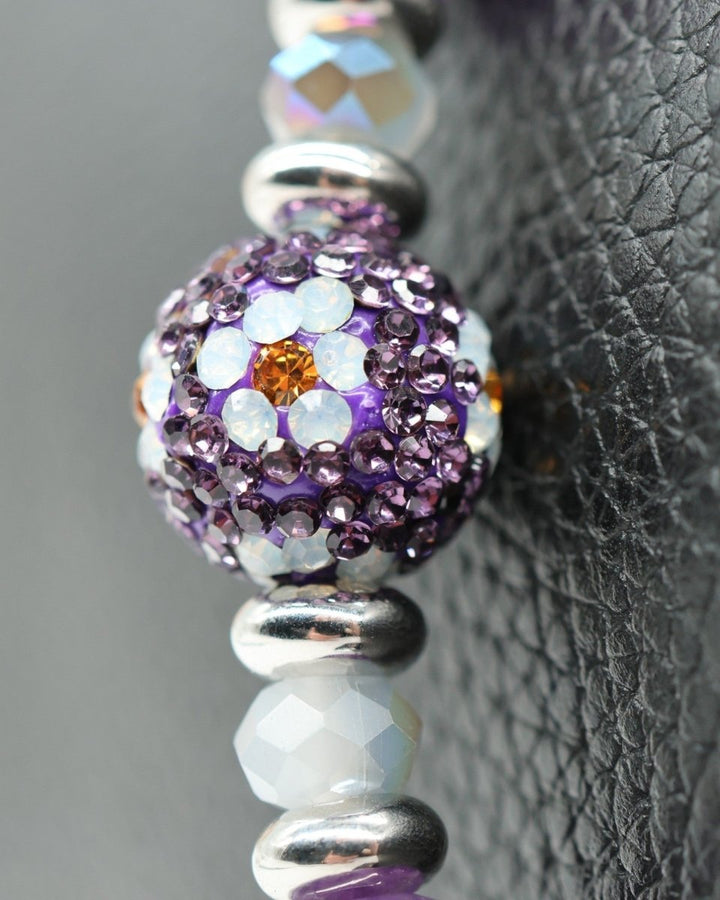 Austrian crystal daisy center bead