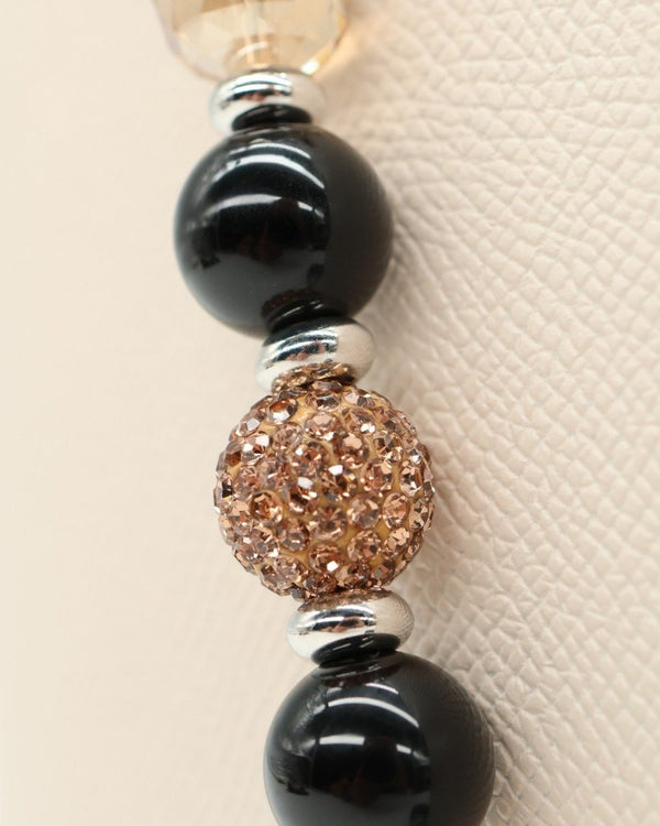 Austrian crystal center bead