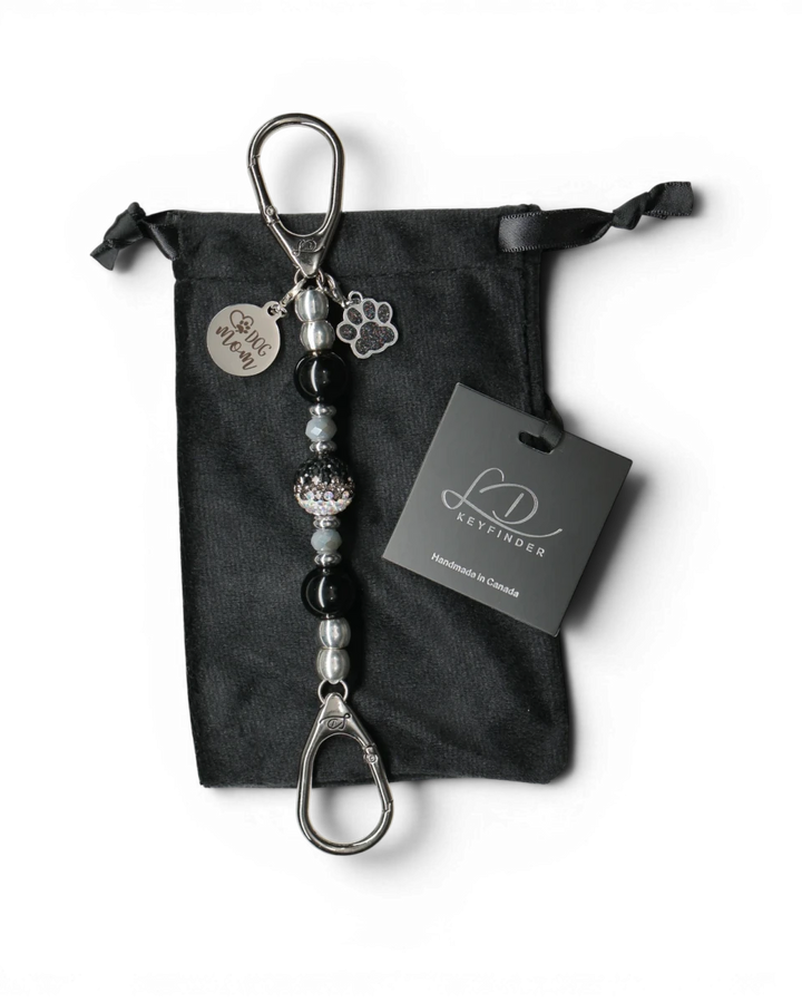 Dog Mom Black - Mini - LD Keyfinder