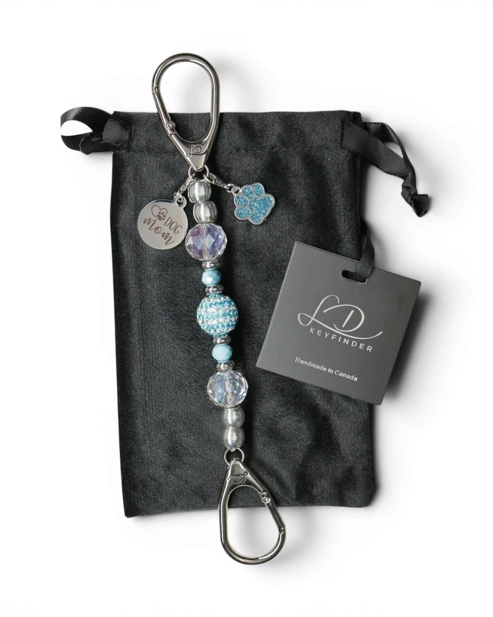Dog Mom Teal - Mini - LD Keyfinder