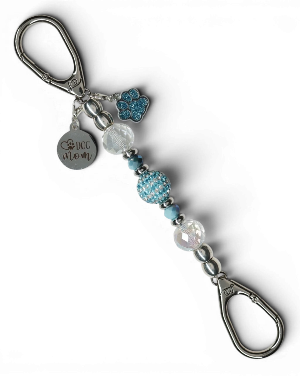Dog Mom Teal - Mini - LD Keyfinder