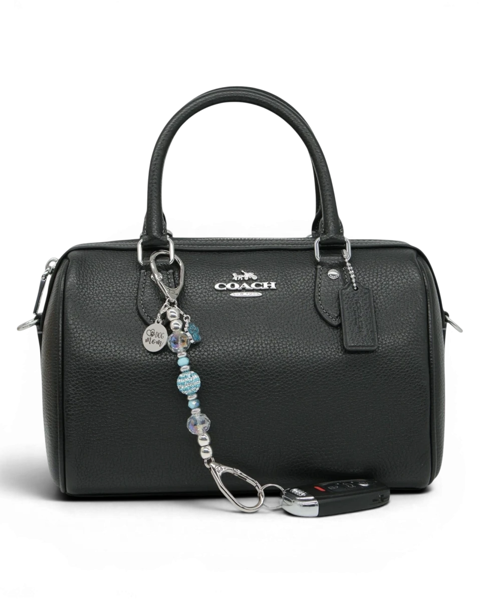 Dog Mom Teal - Mini - LD Keyfinder