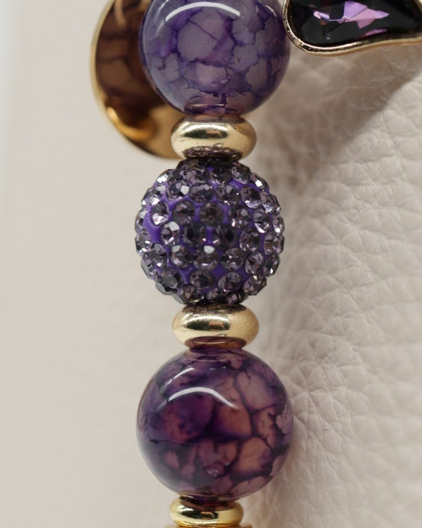 Austrian crystal center bead