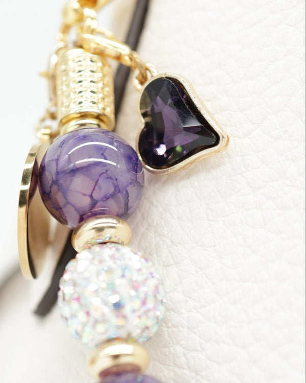 18KT gold plated accents