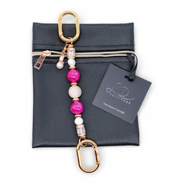 Petite Fuschia Pearl - LD Keyfinder