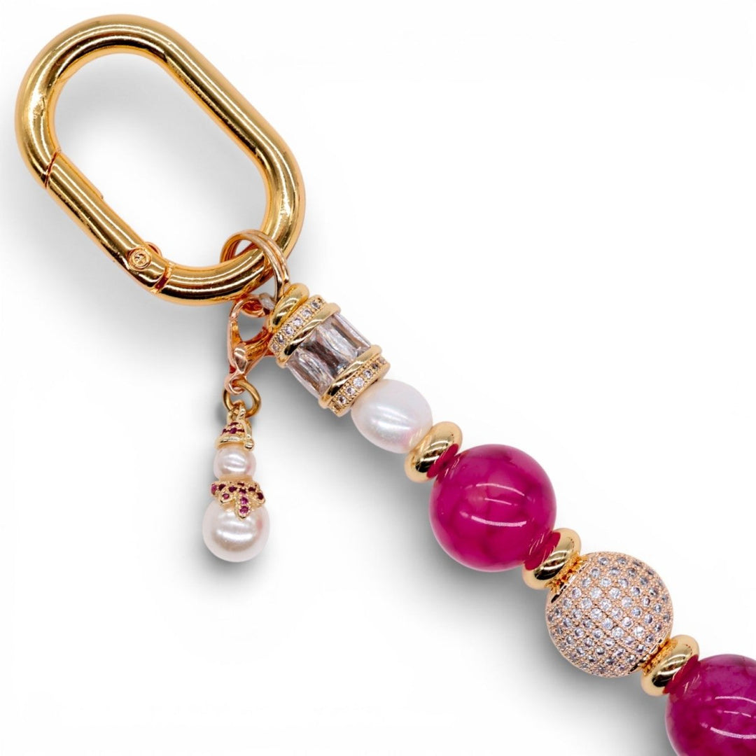 Petite Fuschia Pearl - LD Keyfinder