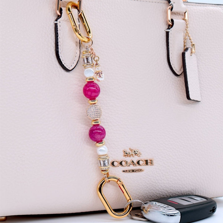 Petite Fuschia Pearl - LD Keyfinder