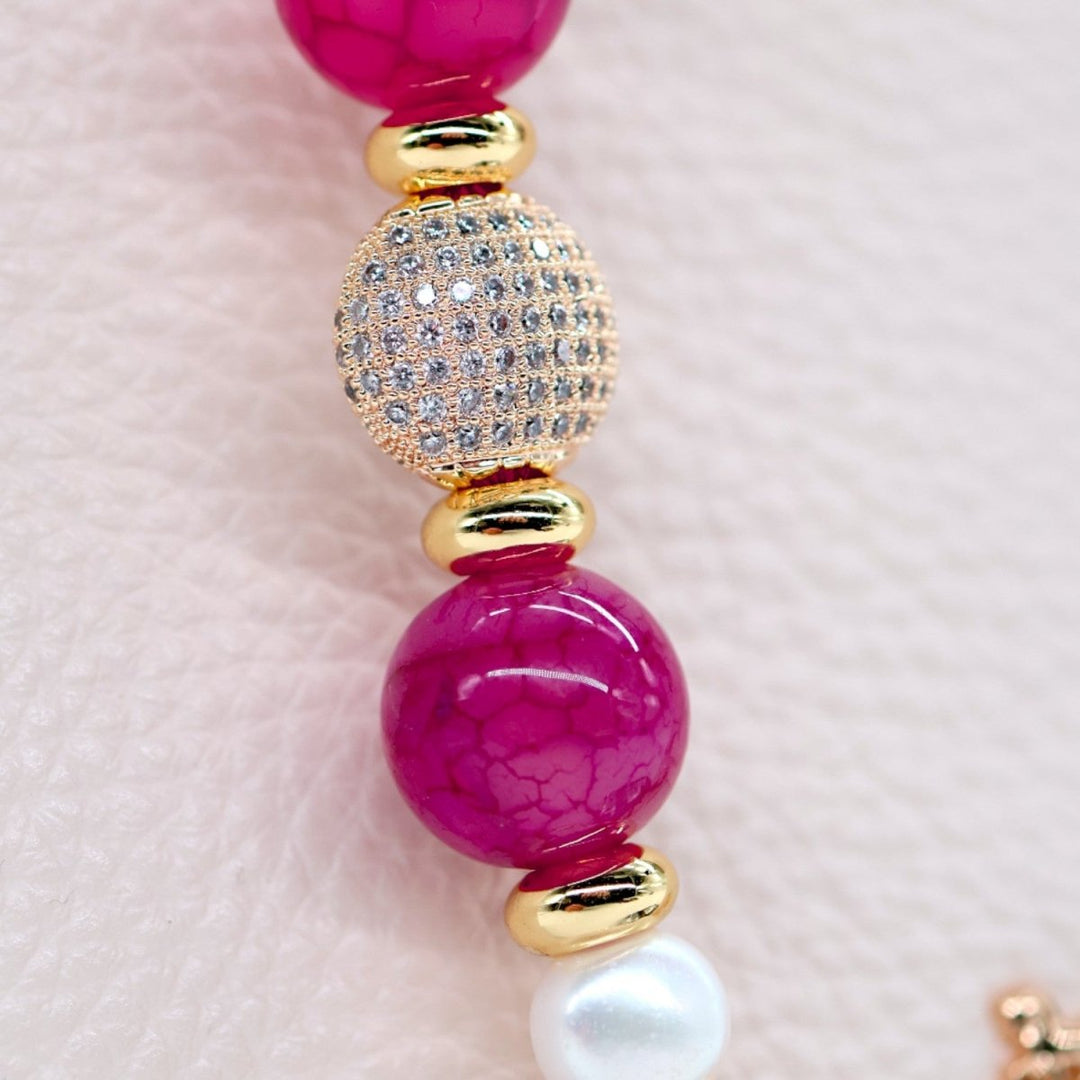 Petite Fuschia Pearl - LD Keyfinder