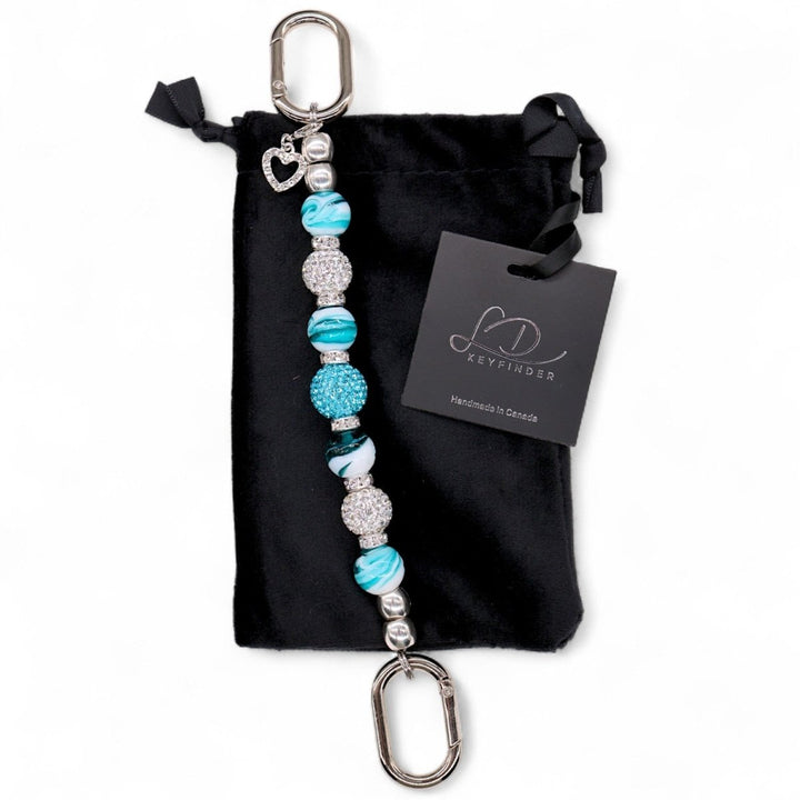 Teal My Heart Swirl - LD Keyfinder