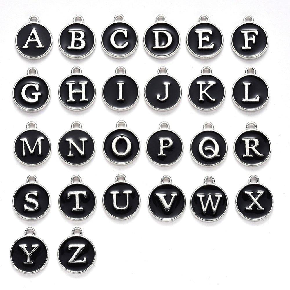 Black and Silver Initials - LD Keyfinder