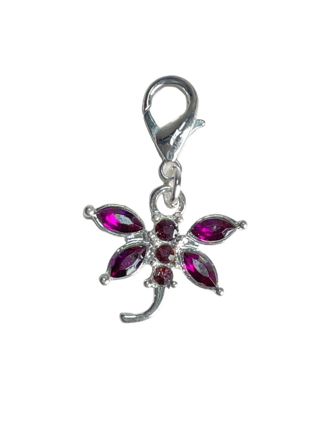 Dark Orchid Dragonfly Sparkle - LD Keyfinder