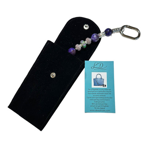 Pave Purple Crystal Shimmer - LD Keyfinder