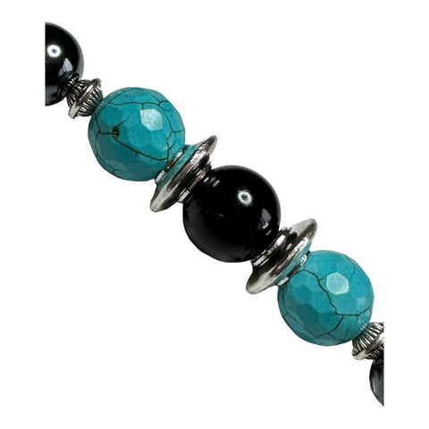 Turquoise, Hematite and Obsidian Dream - LD Keyfinder