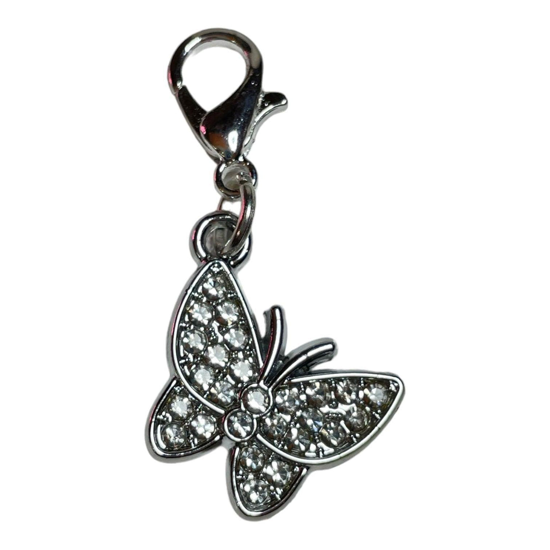 White Shimmer Butterfly - LD Keyfinder
