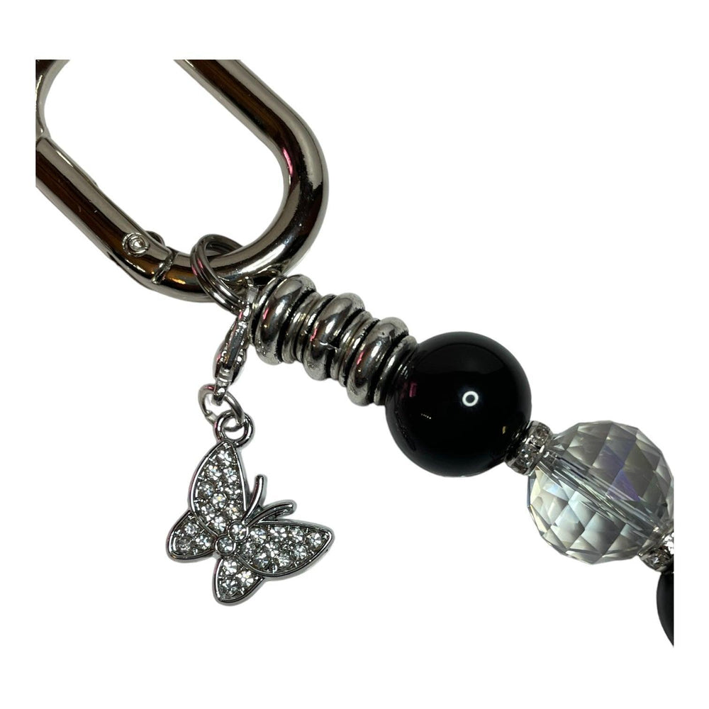 White Shimmer Butterfly - LD Keyfinder
